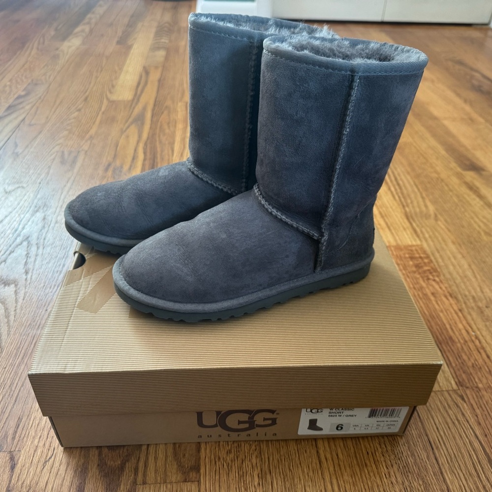 UGG Charcoal Sheepskin Boots
